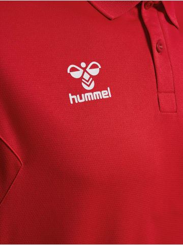 Hummel Hummel Polo Hmlauthentic Multisport Herren Atmungsaktiv Schnelltrocknend in TRUE RED