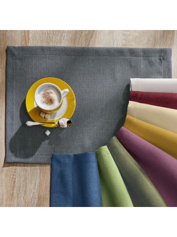 Erwin Müller Tischset 2er-Pack Krefeld in creme