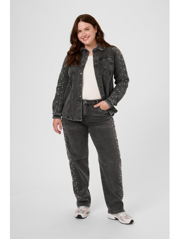 KAFFE curve Jeanshemd KCpetri Regular fit in Grey vintage wash