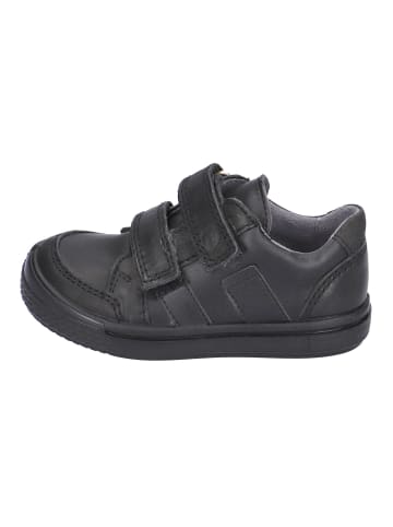 Ricosta Kindergarten Klett Halbschuh/Sneaker in schwarz