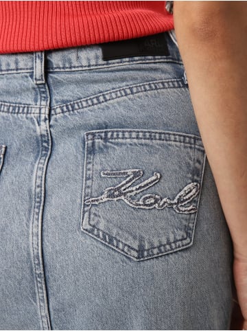 Karl Lagerfeld Jeansrock in light stone