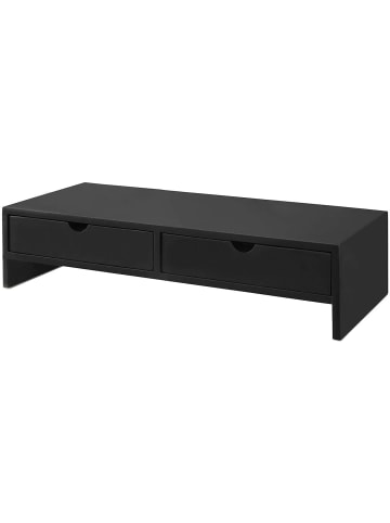 SoBuy Monitorständer in Schwarz - (B)47 x (H)11 x (T)18cm