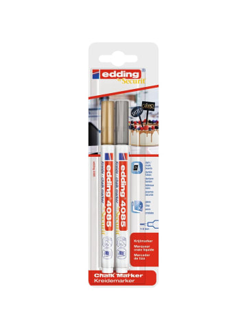 edding Kreidemarker edding 4085 2er-Blister sortiert