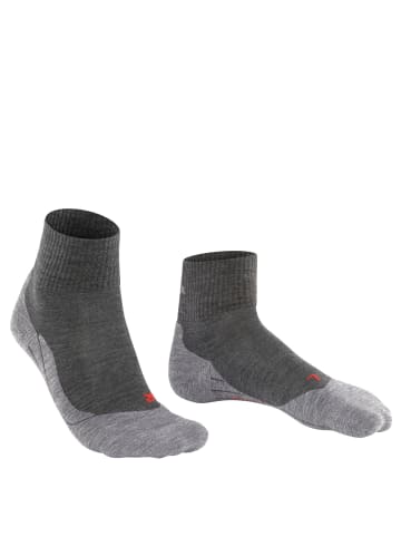 Falke TK5 Men - Wandersocken in asphalt meliert