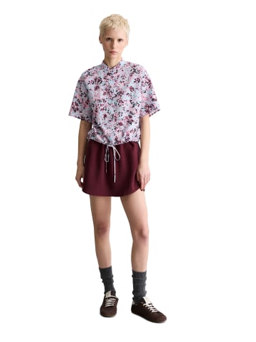 Marc O'Polo DENIM Kurzarm-Bluse relaxed in Light Blue