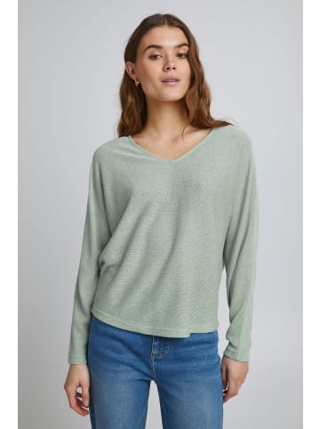 b.young Strickpullover BYSIF V NECK PULLOVER -20811267  Strickpullover mit V-Ausschnitt in Grün