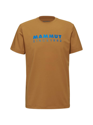 Mammut Trovat T-Shirt Men Logo in Camel623