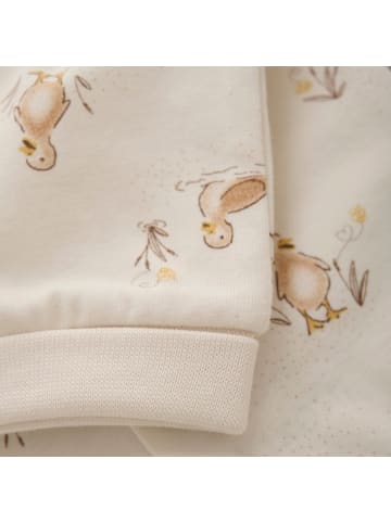 Fixoni Kinder Leggings "Pants AOP" in Braun