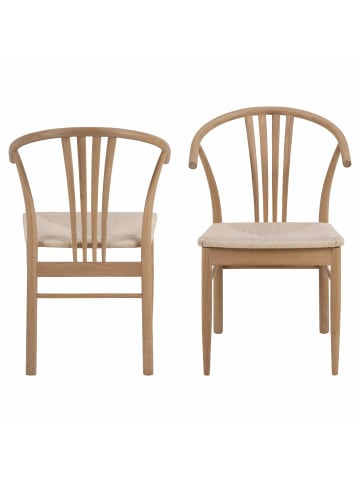 ebuy24 Esszimmerstuhl York Weiß 2er Set