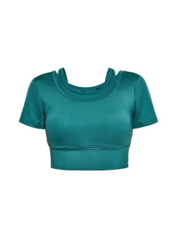 IZIA Damen Crop-Top in Petrol