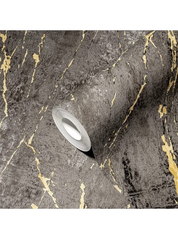 A.S. Création Tapete Marble Elegance in Anthrazitgold