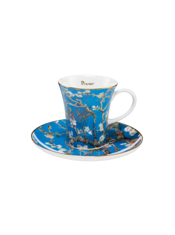 Goebel Espressotasse " Vincent van Gogh - Mandelbaum blau " in Blau