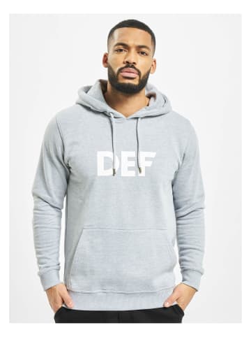 DEF Kapuzenpullover in grey