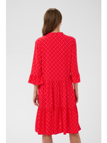 SAINT TROPEZ Kleid EdaSZ Casual fit in Fandango Pink Moroccam Tiles