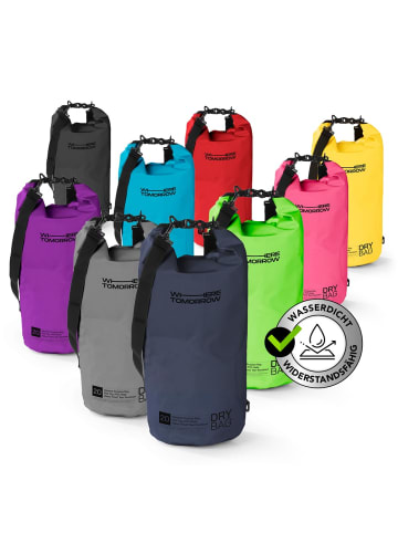 Where Tomorrow PVC dry bag Style 01 20L dunkelblau Blau