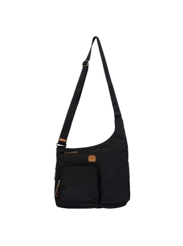 BRIC`s X-Bag Hipster - Schultertasche 32 cm (olive) in schwarz