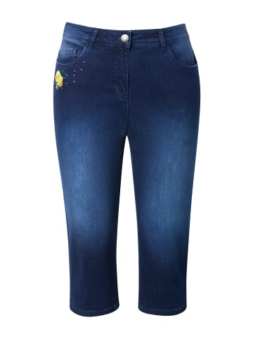 MIAMODA Jeans in dark blue denim