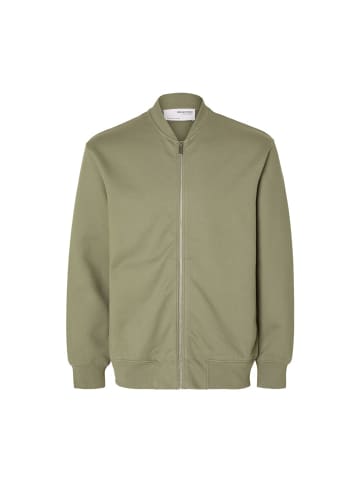 Selected Sweatshirt in vetiver