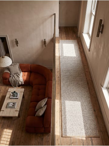 KADIMA DESIGN Läufer Uni pflegeleicht Wohnzimmer Schlafzimmer Flur Esszimmer in Beige