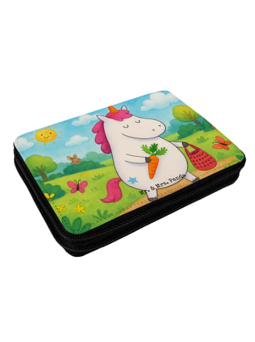 Mr. & Mrs. Panda Bleistiftetui Einhorn Vegan Design ohne Spruch in Weiß