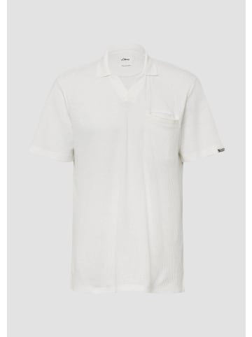 s.Oliver Polo-Shirt in 0120_weiß