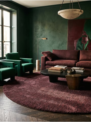 KADIMA DESIGN Teppich Hochflor einfarbig, rutschhemmend und fußwarm