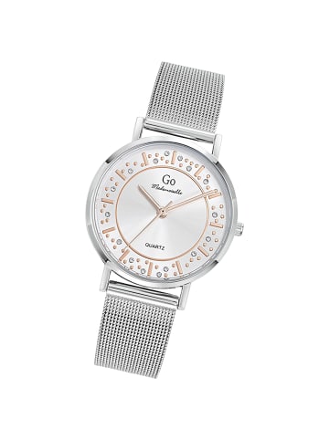 Girl Only Analog-Armbanduhr Girl Only Mademoiselle silber mittel (ca. 34mm)