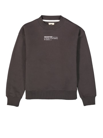 Garcia Sweatshirt mit Rückenprint in dark grey