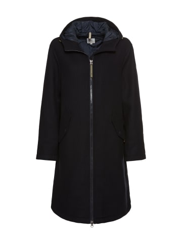 Camel Active Parka mit reflektierenden Details in Dunkelblau
