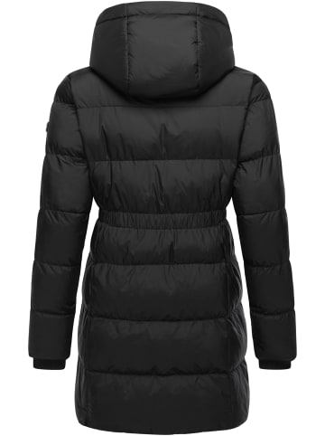 ragwear Steppmantel Niara in Black