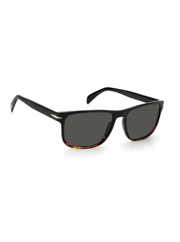 David Beckham Herren Sonnenbrillen Quadrat Schwarz