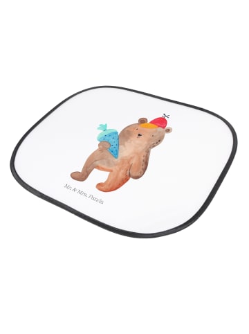 Mr. & Mrs. Panda Sonnenschutz für Auto Bär Schultüte ohne Spruch in Weiß