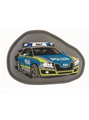 Step by Step Magic MAGS FLASH Police Alarm Rick Applikationen in Blau