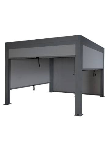 MCW Pergola L46 mit Seitenwand, Anthrazit
