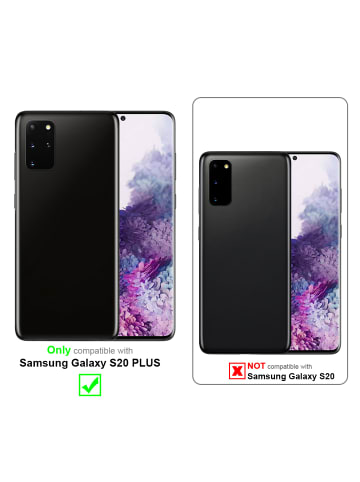 cadorabo Handykette für Samsung Galaxy S20 PLUS Hülle in SCHWARZ