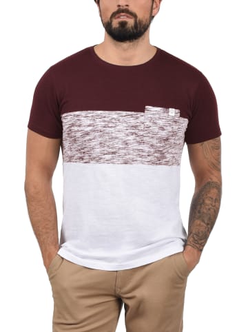 !SOLID Rundhalsshirt SDSinor in Rot