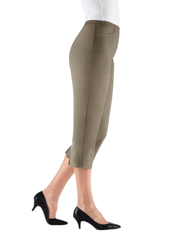 Sieh an! Capri-Hose in oliv