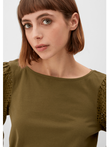 s.Oliver T-Shirt 3/4 Arm in Olive