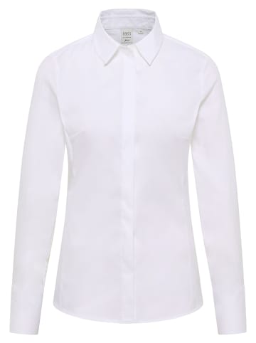 Eterna Bluse FITTED in weiß