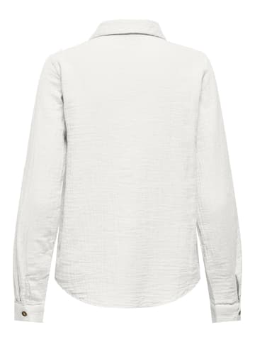 ONLY Hemdbluse 'onlTHYRA' Weiß