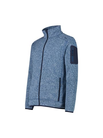Campagnolo Midlayer KNITTED MELANGE in OCEAN-BIANCO