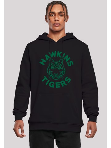 F4NT4STIC Hoodie Stranger Things Hawkins Tigers Netflix TV Series in schwarz