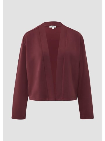 s.Oliver Sweatshirt Jacke in 3902_bordeaux