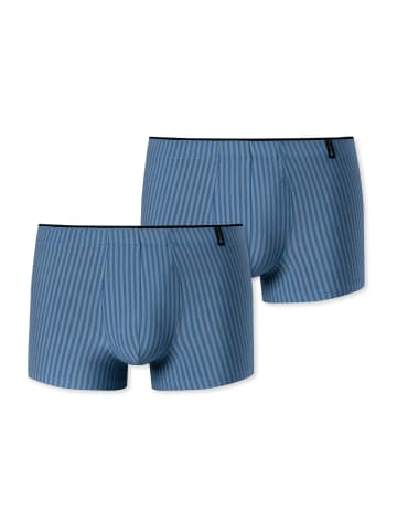 Schiesser Trunk Long Life Soft in Atlantikblau