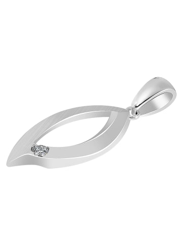 Adeliás Damen Anhänger aus 925 Silber mit Zirkonia in silber
