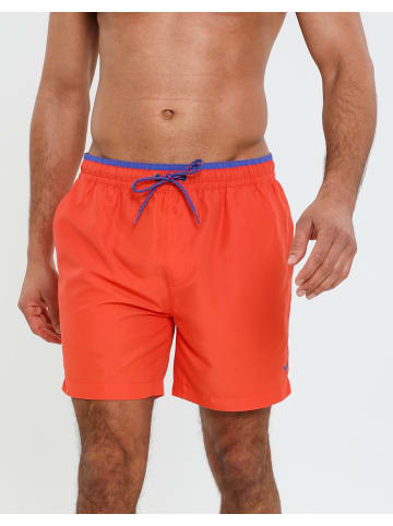 Threadbare Badehose THB Swim Short Dawlish in rot