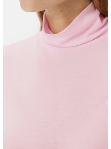 comma T-Shirt langarm in Pink