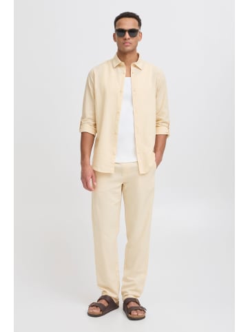 INDICODE Leinenhose in Beige