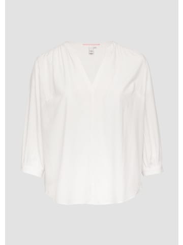 QS Bluse in 0200_ecru