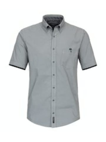 CASAMODA Kurzarm FreizeitHemd für Herren in grau